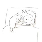 深夜の顔ペロで必ず起こす