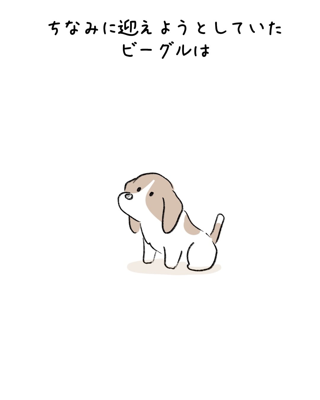 ビーグルを迎えに行ったはずが 9/10