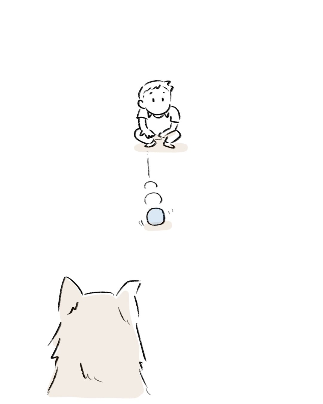 ボールに興味がなさすぎる 6