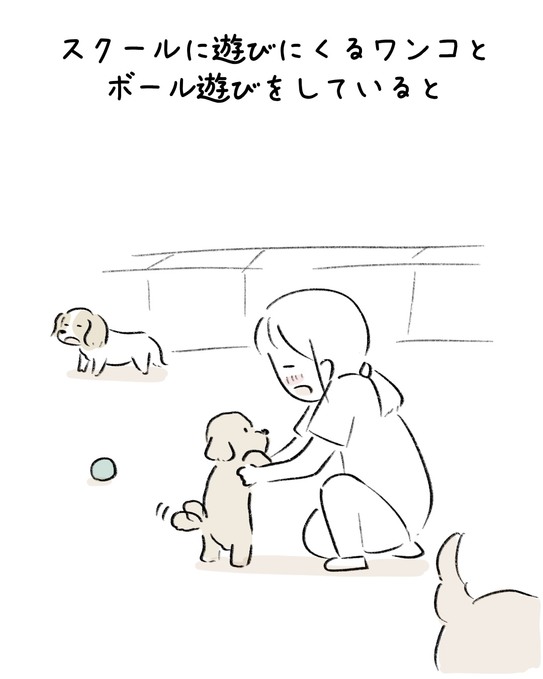 ボールの渡し方、それぞれ 1