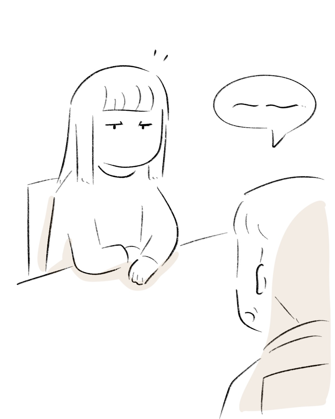 父と話し始めると… 3
